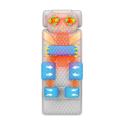 Zero Gravity Reclining Massage Mat with Adjustable Lumbar Support