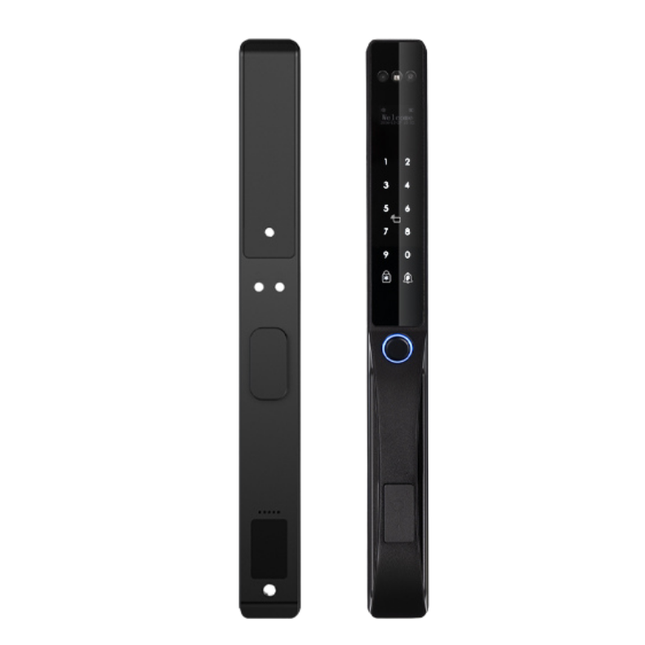 Smart WiFi Electronic Door Lock with Fingerprint, Password, Card and Key Entry for Home Use