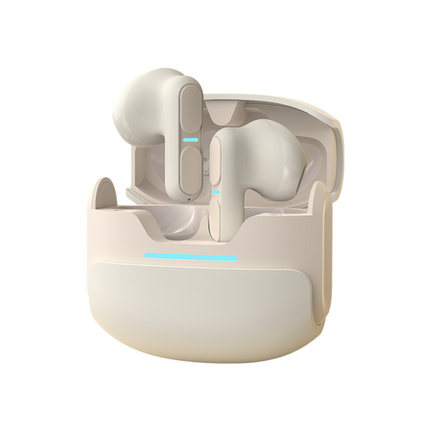 Wireless Bluetooth 5.4 Earbuds with LED Charging Case & Noise Cancellation