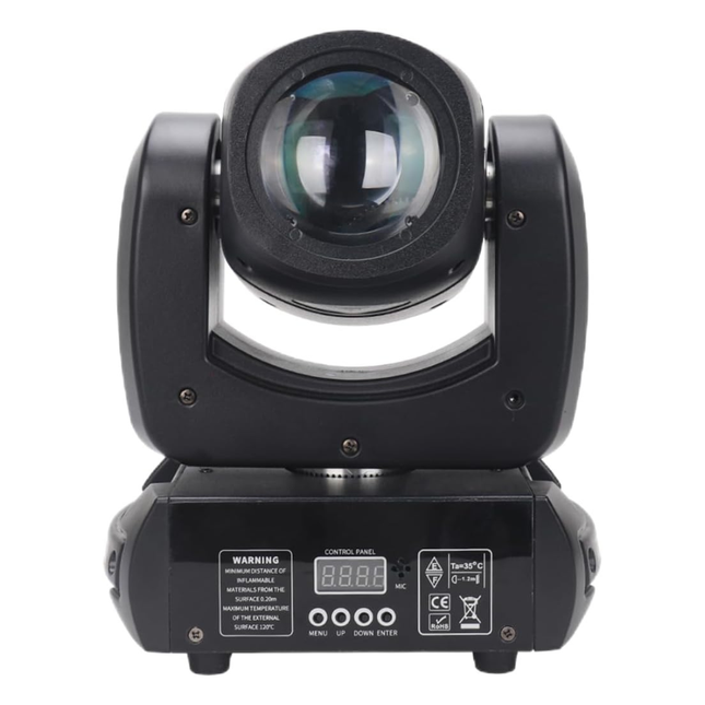 100W Moving Head Light with Rotating Prism GOBO and DMX for Parties Events