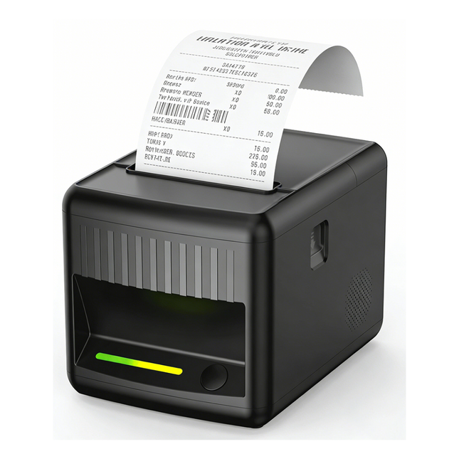 80mm Thermal Receipt Printer with Auto Cutter, USB & LAN Ethernet