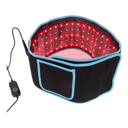 Portable Red Light Relaxation Pad 105 LED Dual Wavelength Adjustable Timer Black