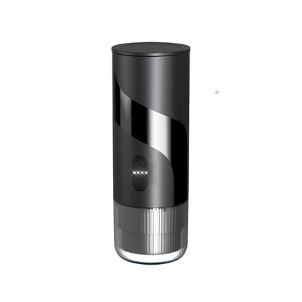 Portable USB Rechargeable Espresso Coffee Maker with 15 Bar Pressure for Capsules & Ground Coffee