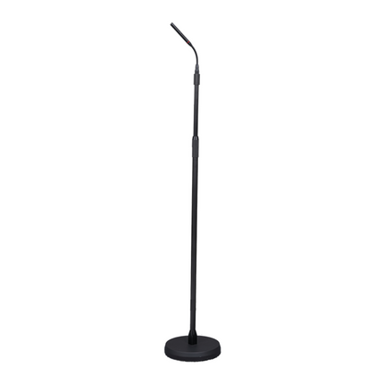Professional Gooseneck Standing Microphone for Lectures, Speeches & Conference Rooms with Adjustable Height