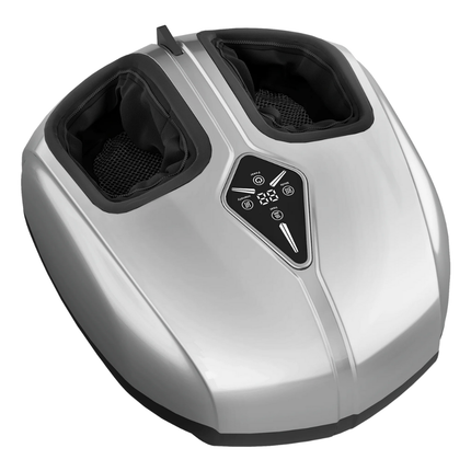 Electric Foot Massager with Warm Compress, Vibration & Touch-Control Display