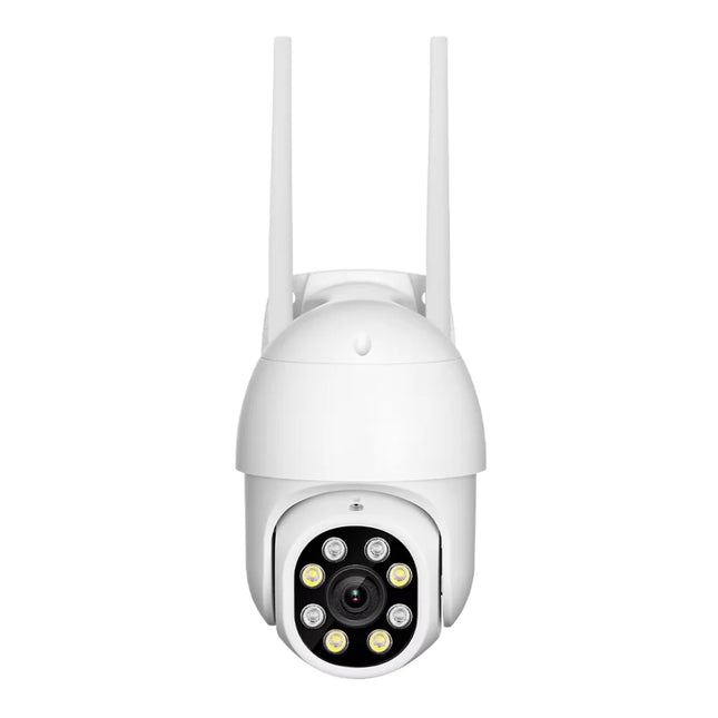 Smart 4G Pan-Tilt Outdoor Security Camera with AI Human Detection & Full-Color Night View
