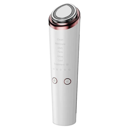 Portable Facial Microcurrent Massager with 3 LED Light Modes and Adjustable Intensity