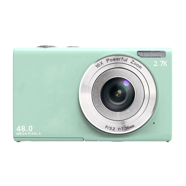 Portable 48MP Digital Camera with 4K Video, 16x Zoom and 2.88" IPS Display