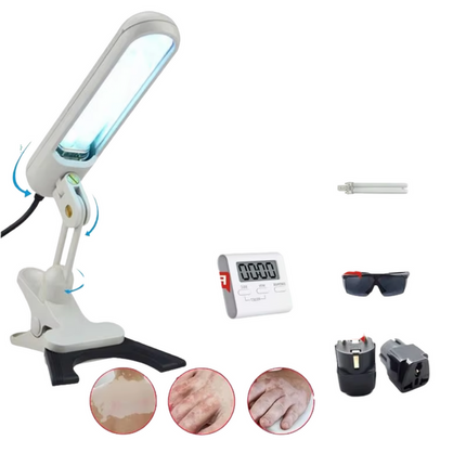 311nm Narrowband UV Light Relaxation Device with Philips Bulb for Psoriasis & Vitiligo Support