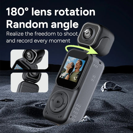 Compact 4K HD Mini Camera Body Cam WiFi Digital Video Recorder with Wide Angle Lens