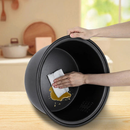 Commercial Stainless Steel Rice Cooker with Non-Stick Inner Pot for Restaurant & Catering Kitchens