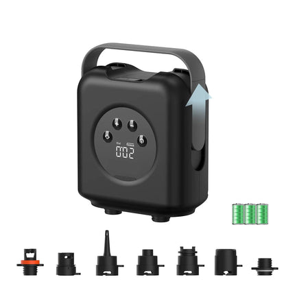 Rechargeable Electric Paddle Board Pump 20PSI with Fast Inflation and Auto Stop Function