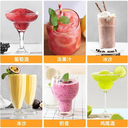 Portable Ice Crusher & Smoothie Blender 2L, Fast 15–20min Output White