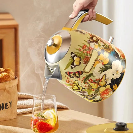 1.7L Stainless Steel Electric Kettle 1850W Fast Boil with Auto Shut Off 220V