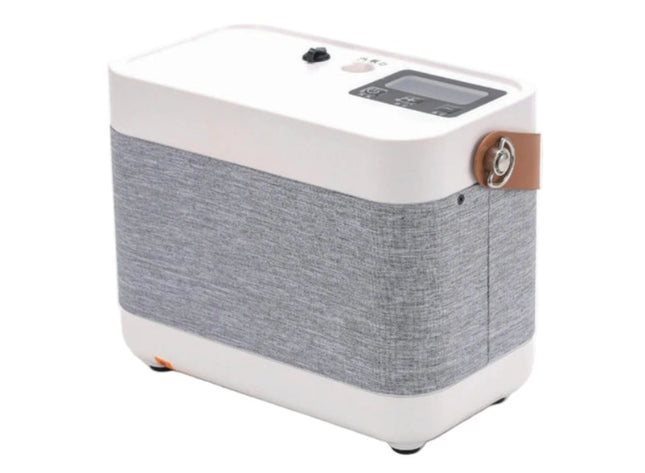 Lightweight Oxygen Concentrator 1-5LPM Cordless Operation Adjustable Flow Portable for Travel & Home