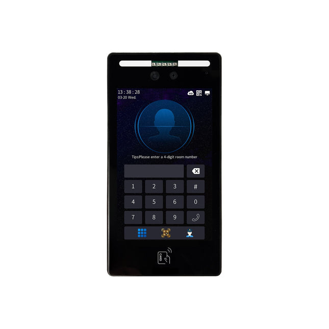 Wall-Mounted Smart Door Access Panel with Camera & Smart Visitor Messaging