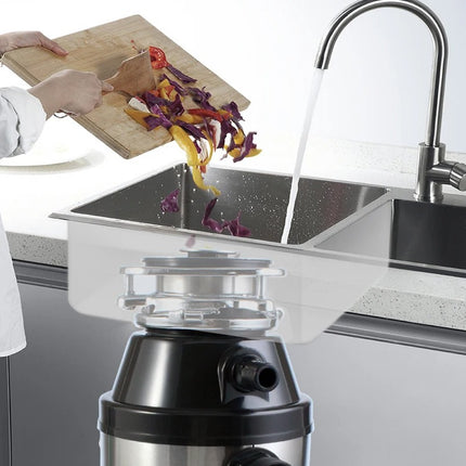 Household Food Waste Disposal Unit 1150ml Capacity 3000RPM High Torque Motor
