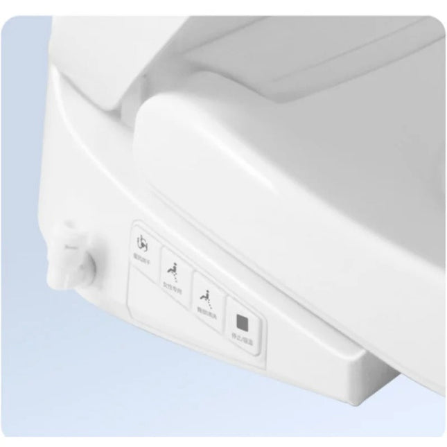 Multi-Function Toilet Seat with Heated Ring, Instant Warm Water and Adjustable Air Flow