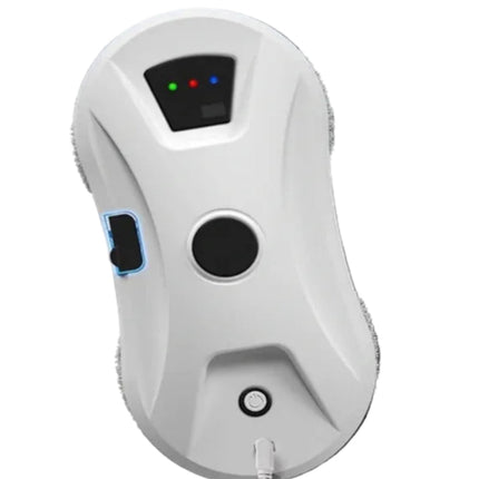 Cordless Window Cleaning Robot with 3000Pa Suction and Infrared Remote Control White
