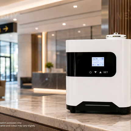 Large Area Electric Scent Diffuser 1000ml Metal HVAC Fragrance System