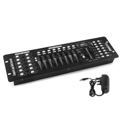 192 Channel DMX Lighting Controller with 12 Fixture Control and Programmable Scenes