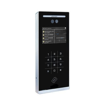 10,000-Capacity Smart Face Recognition Door Access System with Camera & QR Unlock