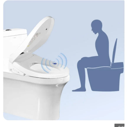 Multi-Function Toilet Seat with Heated Ring, Instant Warm Water and Adjustable Air Flow