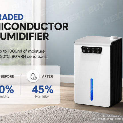 3.5L 2-in-1 Humidifier Dehumidifier with LED Display and Automatic Shutdown