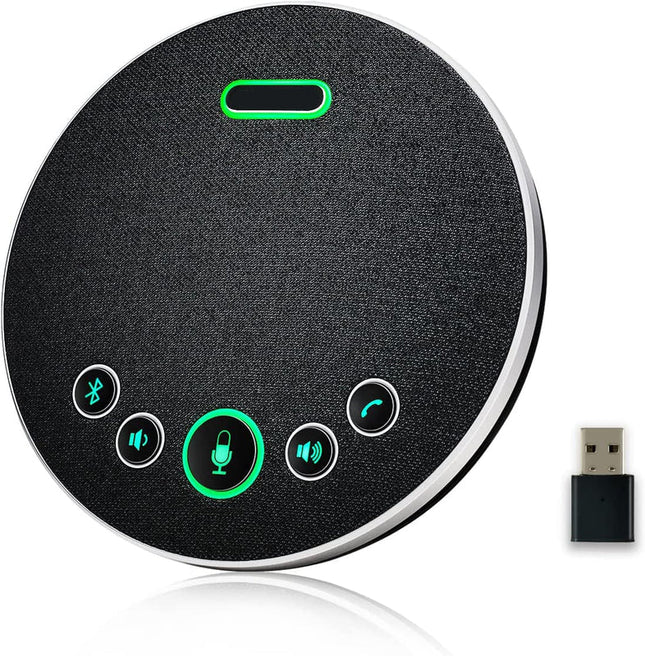 Professional Wireless Conference Speakerphone with 360° Voice Pickup and 95dB HD Sound