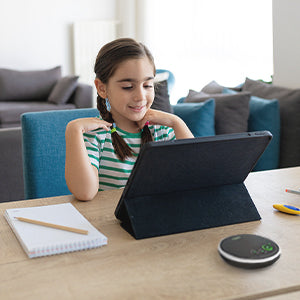 Professional Wireless Conference Speakerphone with 360° Voice Pickup and 95dB HD Sound