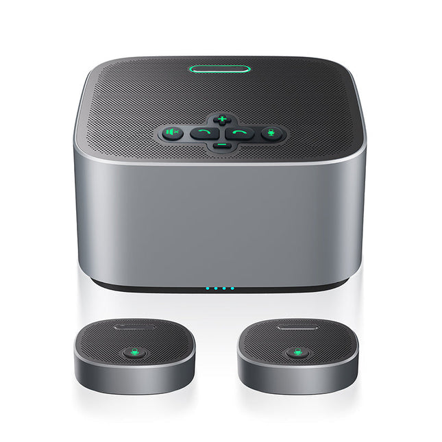Professional Bluetooth Conference Speaker with 360° Microphone System for Team Meetings