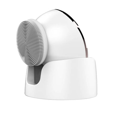 Electric Facial Cleansing Device with 42°C Heat and High-Frequency Vibration