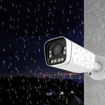 High-Resolution Outdoor IP Bullet Camera with Varifocal Zoom Lens and 35m Night Vision
