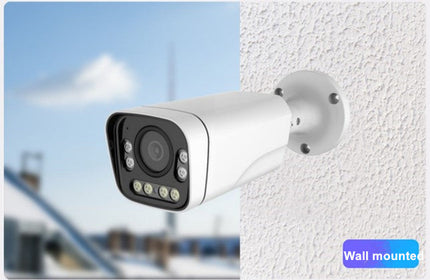 High-Resolution Outdoor IP Bullet Camera with Varifocal Zoom Lens and 35m Night Vision
