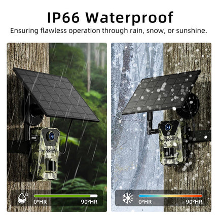 Waterproof 4G Trail Camera Wide Angle 140 Degree Lens Night Vision