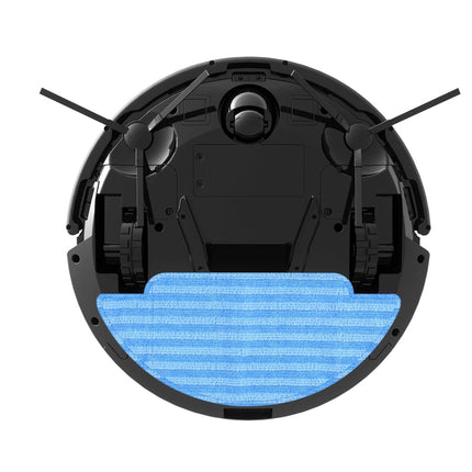 Cordless Smart Robot Vacuum Cleaner with Real-Time 2D Map, HEPA Filtration, Wet & Dry Cleaning – Black