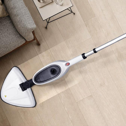 Electric 11-in-1 Steam Mop with Detachable Handheld Steamer for Floors and Home Surfaces