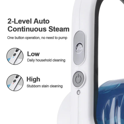 Multi-Surface Steam Cleaner with Detachable Hand Unit – 1500W High-Heat Floor & Home Sanitizing System