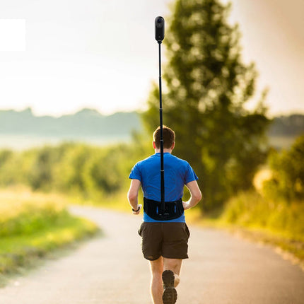Hands-Free Panoramic Action Camera Mount with Wearable Pole System