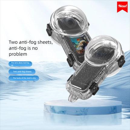 Professional Underwater Protection Case for X5 – Crystal Clear Lens, 60m Deep Dive Ready