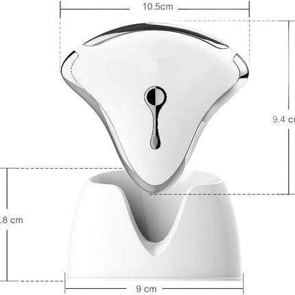 Cordless Face Lifting Massager with Heated Vibration and IPX5 Waterproof Design