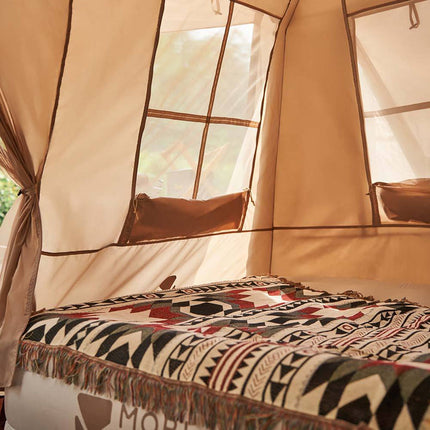 Portable Automatic Cabin Tent – Double Layer, UV Protection, Spacious Family Design