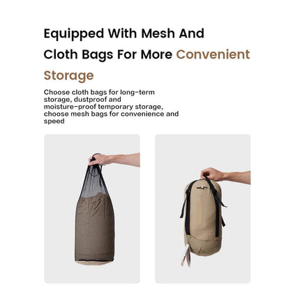 Lightweight Duck Down Envelope Sleeping Bag for Camping, Hiking & Outdoor Adventures