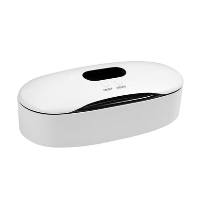 UV Disinfection Case for Salon & Barber Tools with Built-In UV Light – White