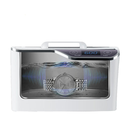 Ultrasonic Jewelry & Glasses Cleaner with Digital Timer – Compact Deep Cleaning Device