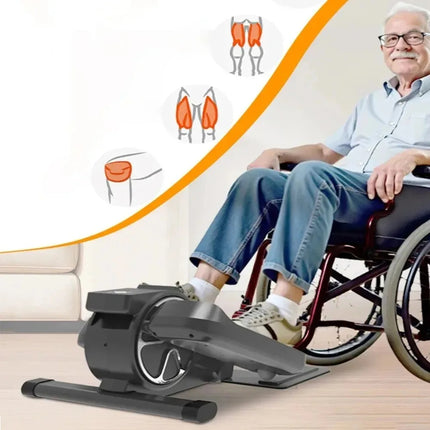Compact Pedal Device with LCD Display Portable Seated Pedal Unit