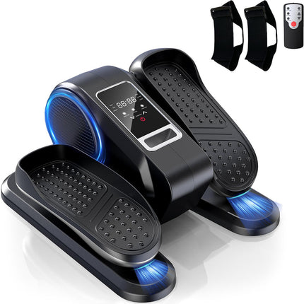 Compact Under-Desk Fitness Elliptical Quiet Low-Impact Leg and Foot Pedal Exerciser