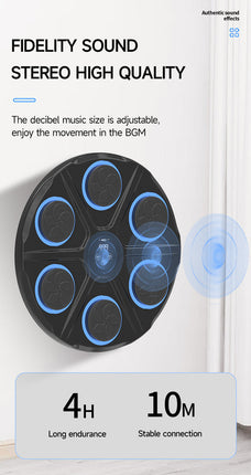 Smart Punching Training Wall Panel, Reaction Speed Exercise, Portable