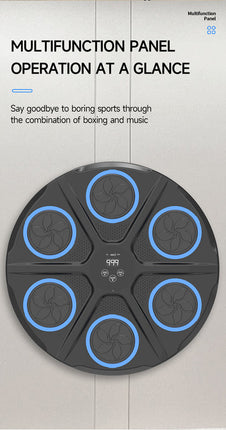 Smart Punching Training Wall Panel, Reaction Speed Exercise, Portable