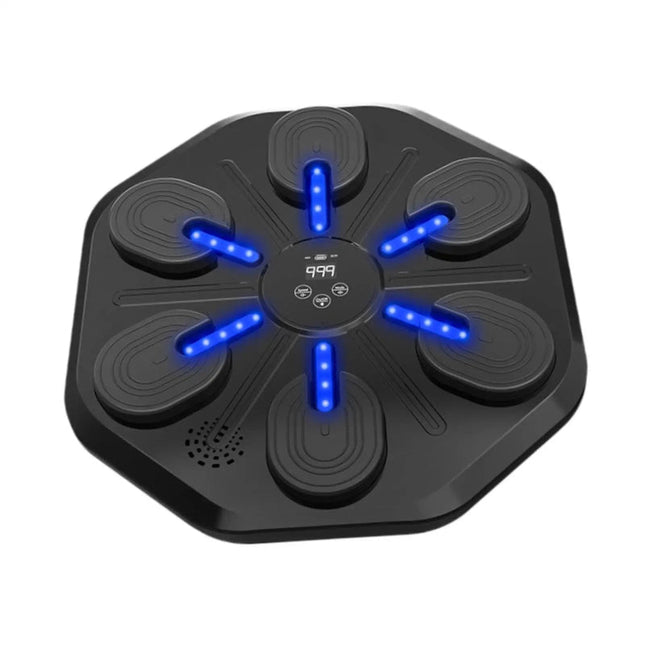 Portable Smart Boxing Trainer with Touch Control, LED Feedback, and 4-Hour Battery for Home Workouts